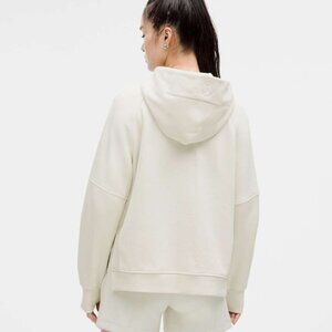 Size XS/S, Bone, Lululemon Scuba‎ Oversized Side-Slit Hoodie